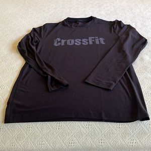 CrossFit NoBull Mens Long sleeve tee - black, Medium, new, no tags